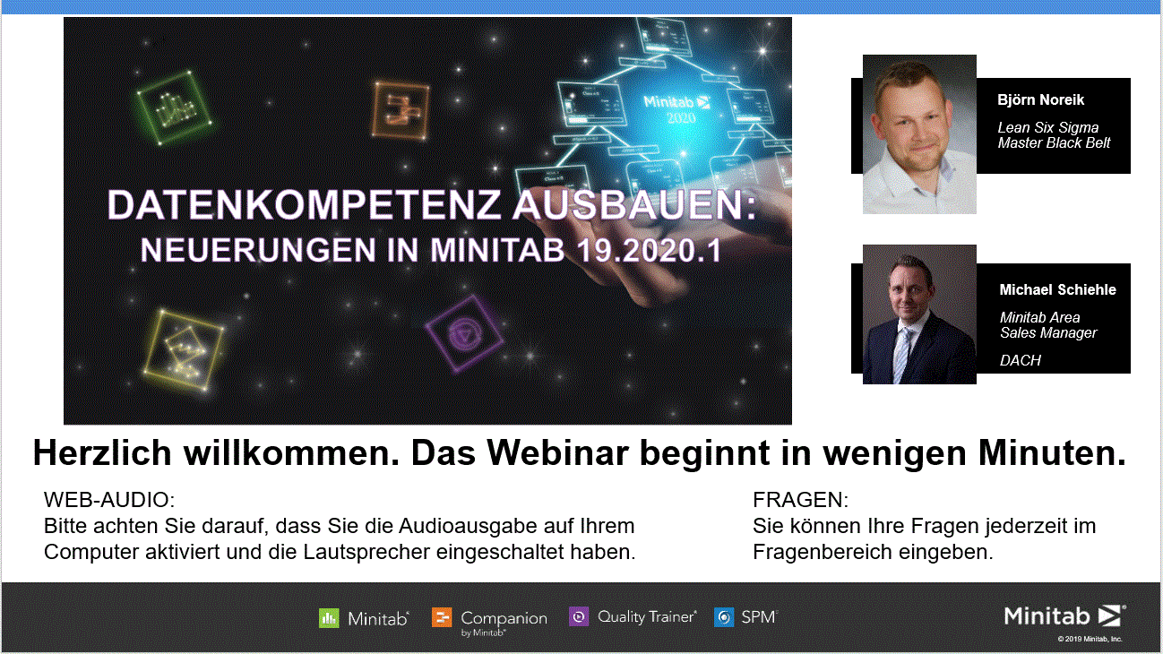 Identifizieren und eliminieren Sie Ihre analytischen Schwachpunkte mit Minitab