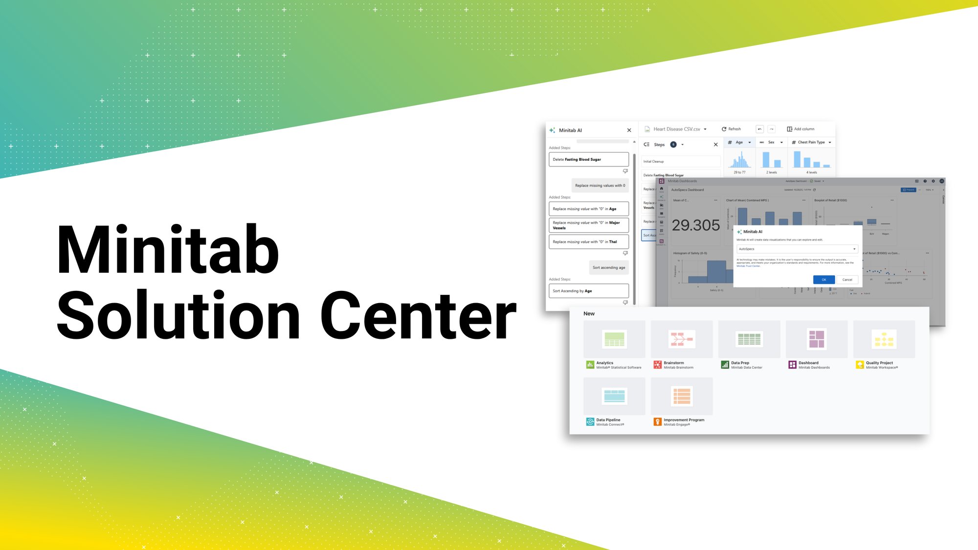The Minitab Solution Center The Minitab Solution Center