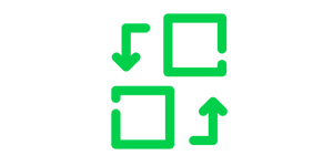 Drag and drop simulations icon